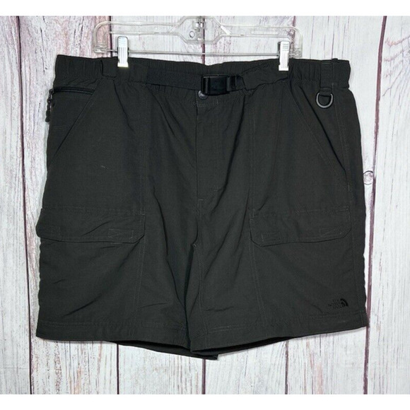 The North Face Convertible Zip Off Outdoor Hiking Pants Shorts Gray Size XXL - Picture 10 of 13